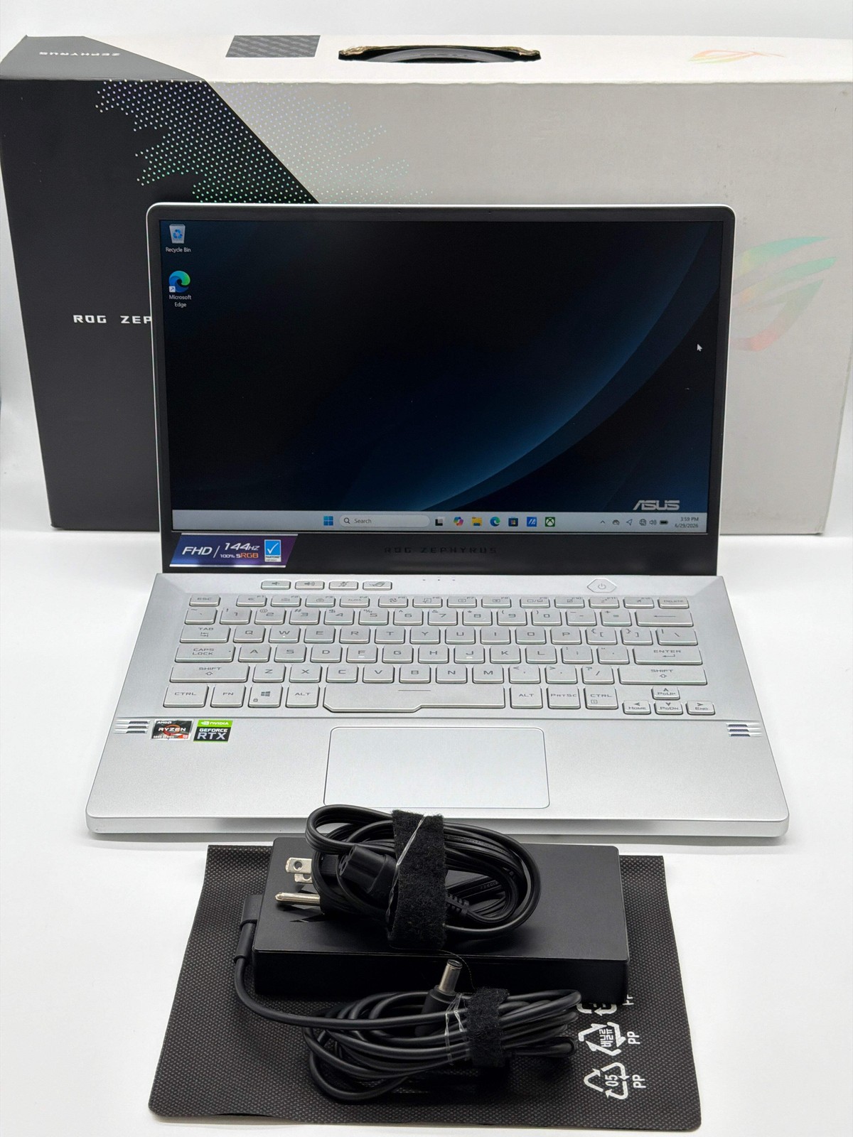 Asus ROG Zephyrus GA401Q 14-inch Laptop RTX 3060 Ryzen 9 16GB 1TB w/ Box