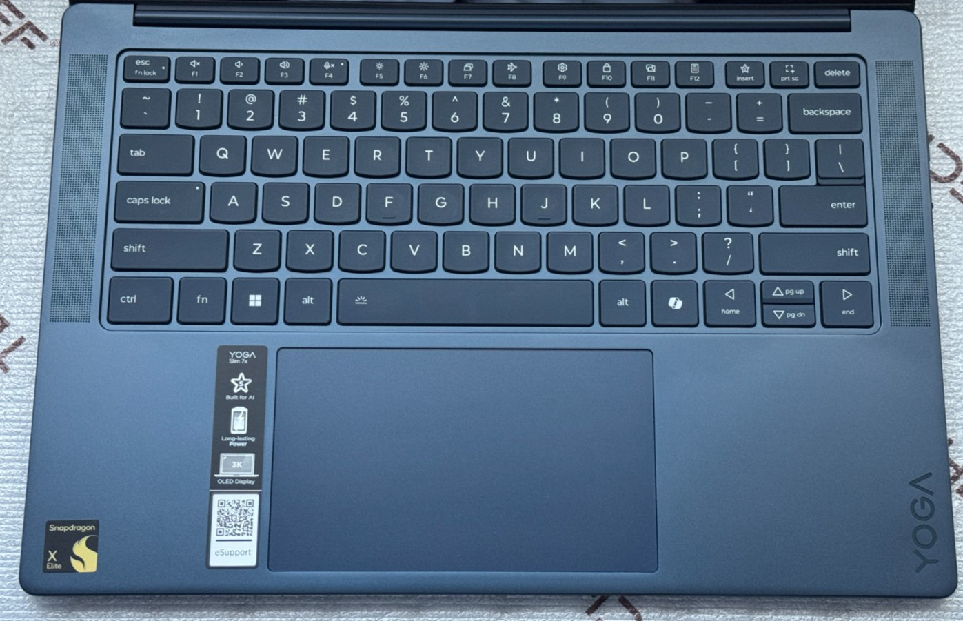 Lenovo Yoga Slim 7x 14.5″ 3K OLED Touch Laptop Snapdragon X Elite 32GB 1TB Wty