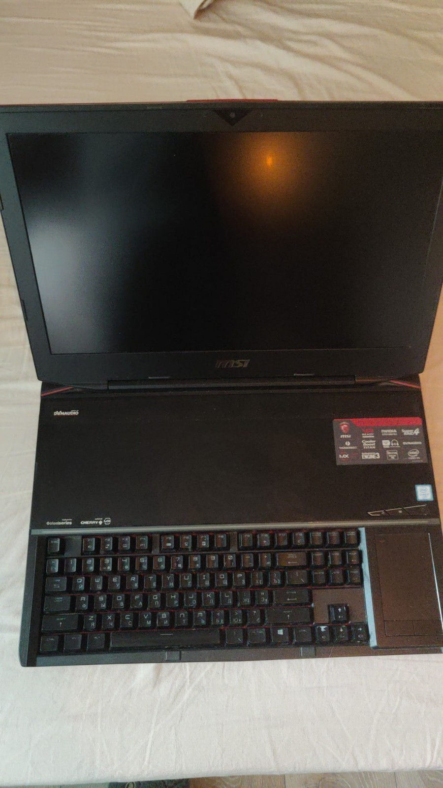 MSI GT83VR 6RF Titan SLI