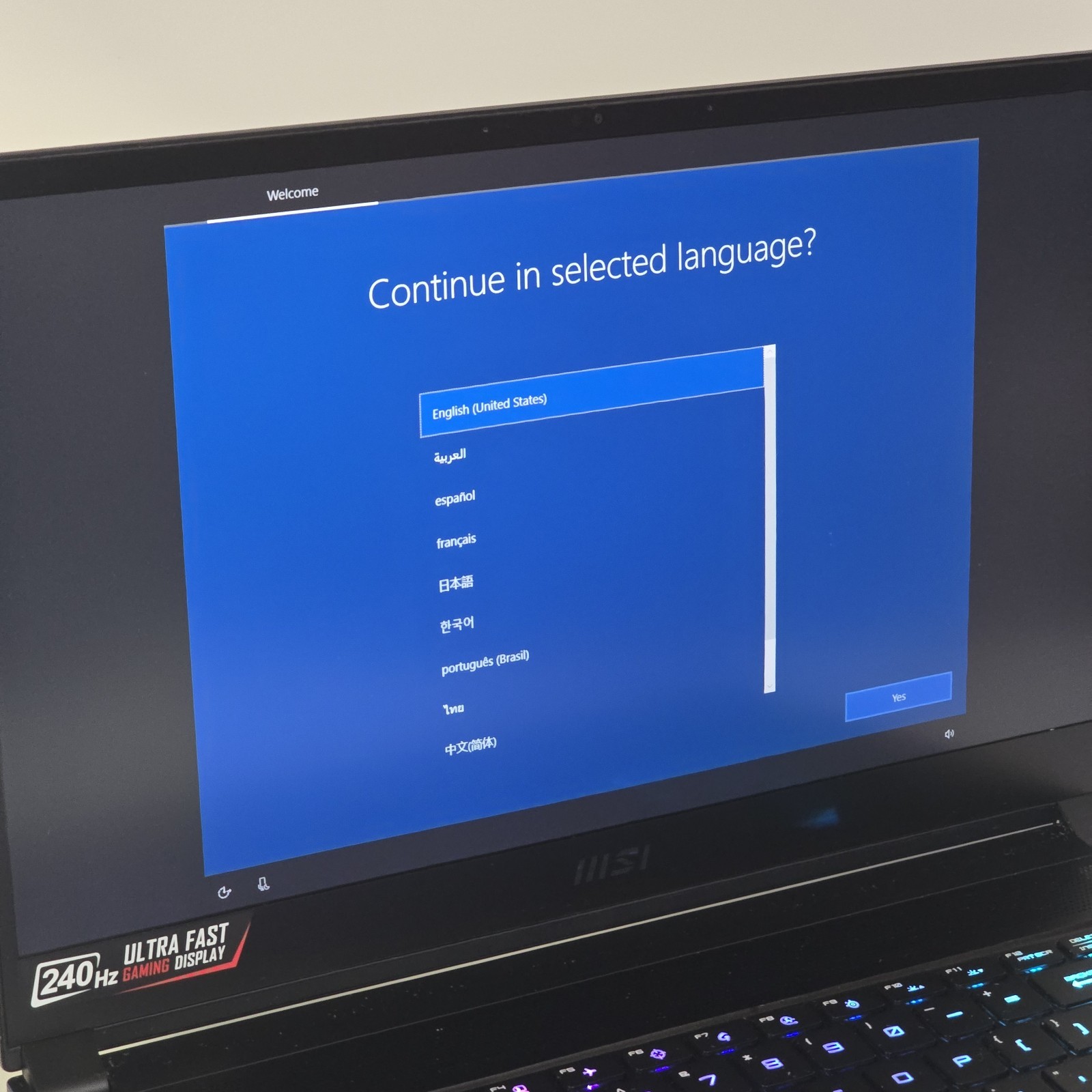 MSI GS66 Stealth 10UE 15.6″ 240Hz FHD 2.6 GHz i7-10750H 16GB 1TB SSD RTX 3060