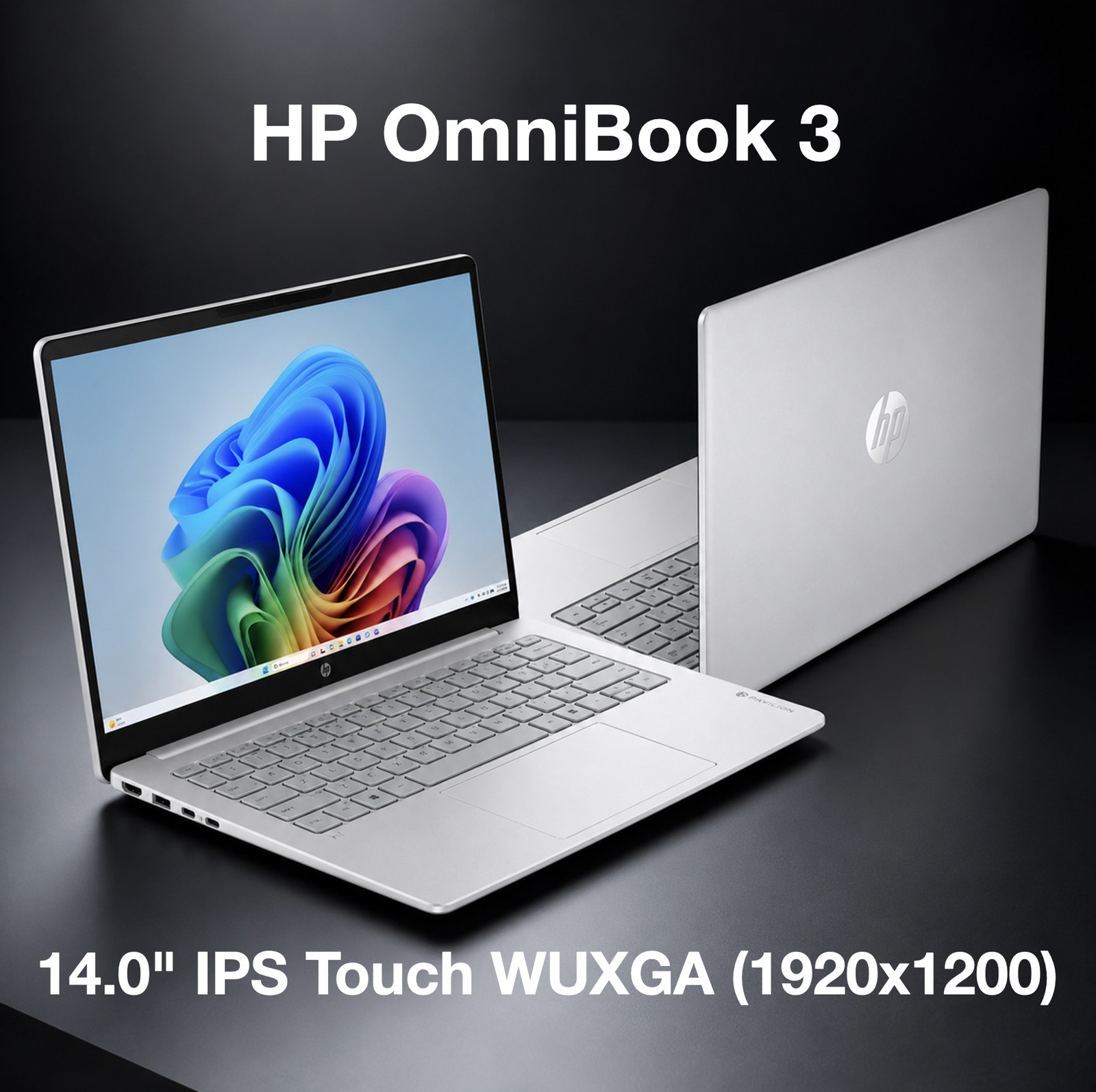 HP OmniBook 14.0″ 1920×1200 Snapdragon X X1-26-100 16GB 512GB SSD Windows 11 Pro