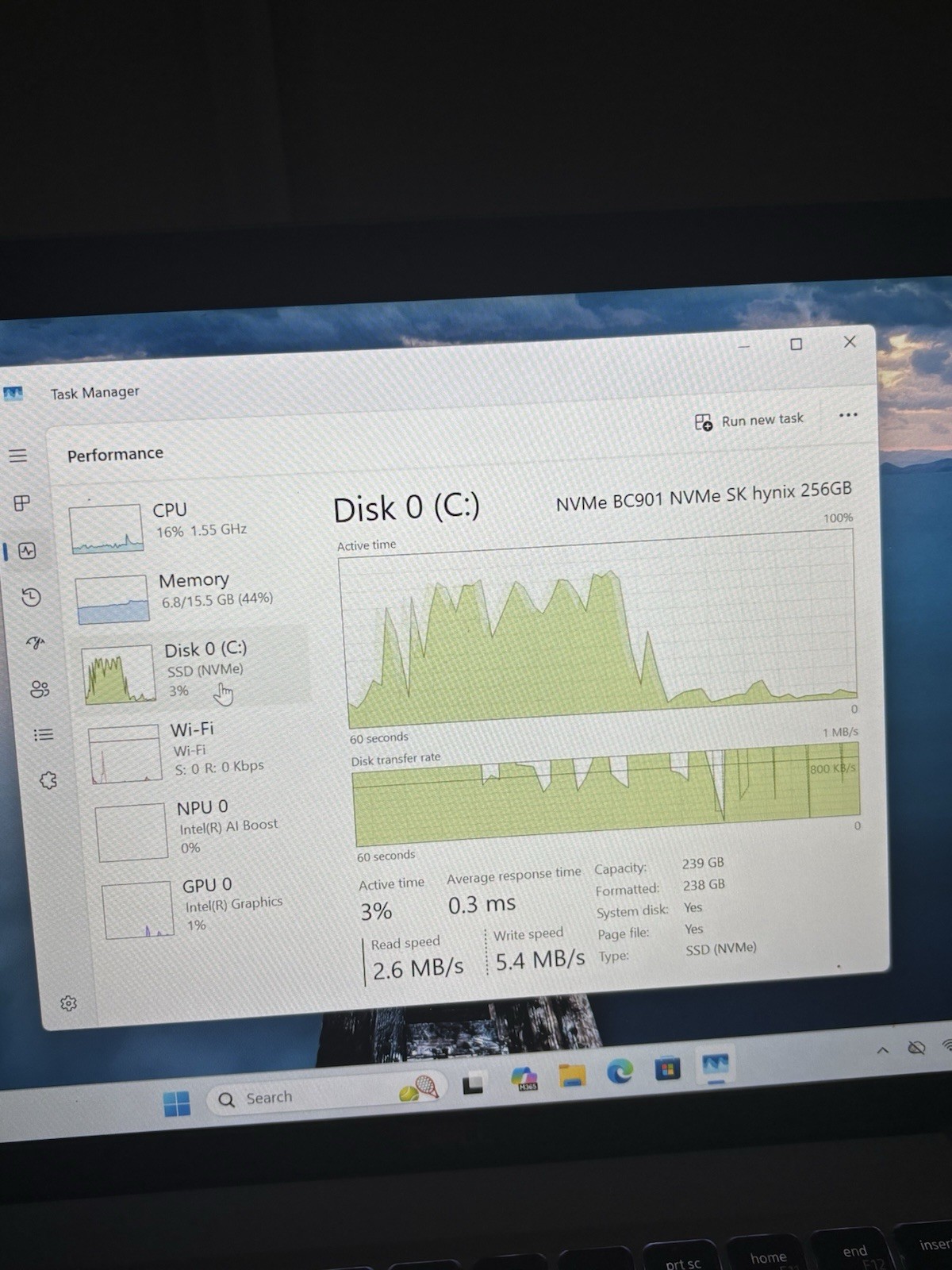 Dell Latitude 5450 Intel Core Ultra 7 155U 14″ Laptop 16GB DDR5 256GB SSD Win11