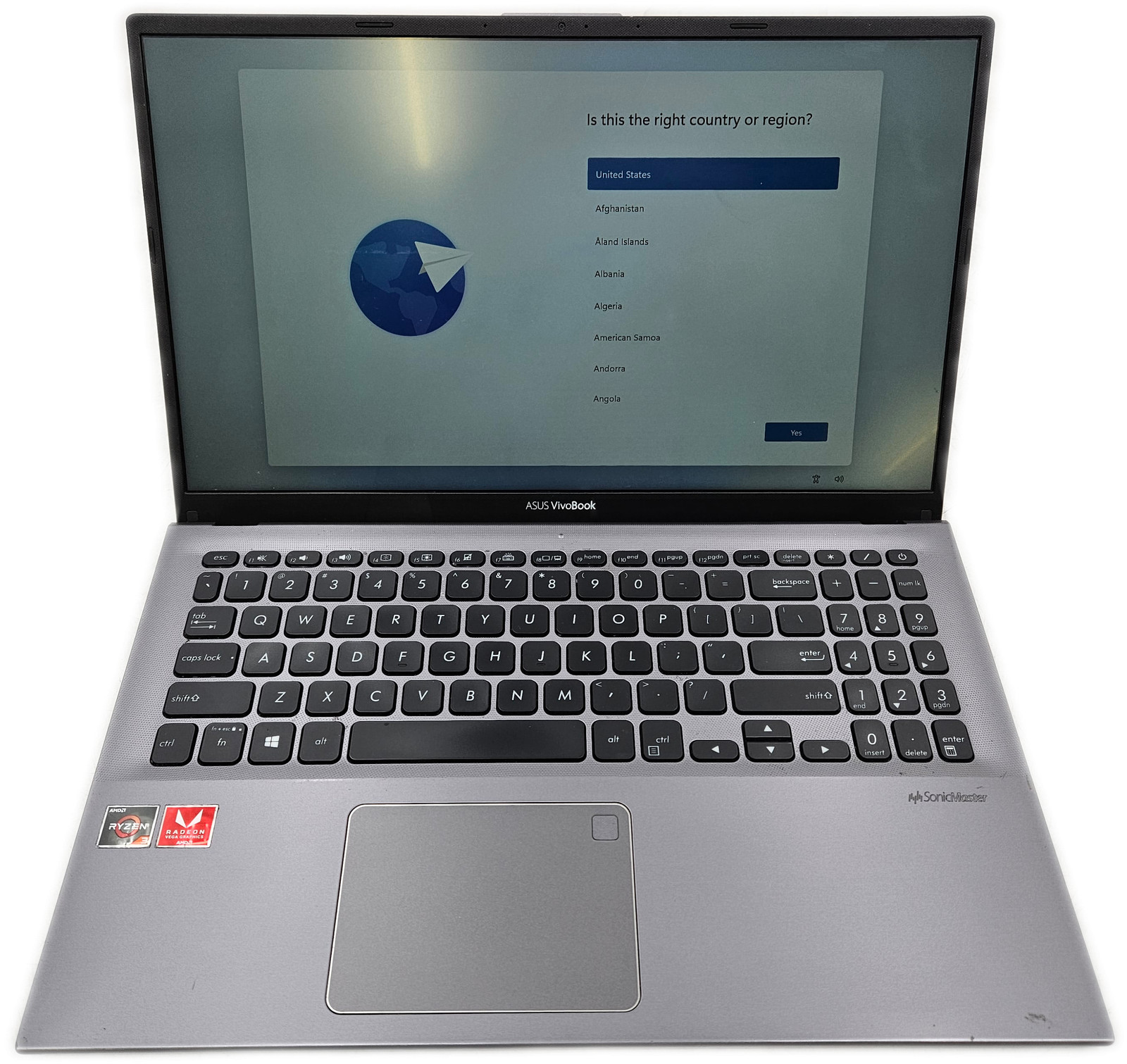 Asus VivoBook X512DA Ryzen 3 3200U 20GB RAM 256GB SSD Windows 11 Home