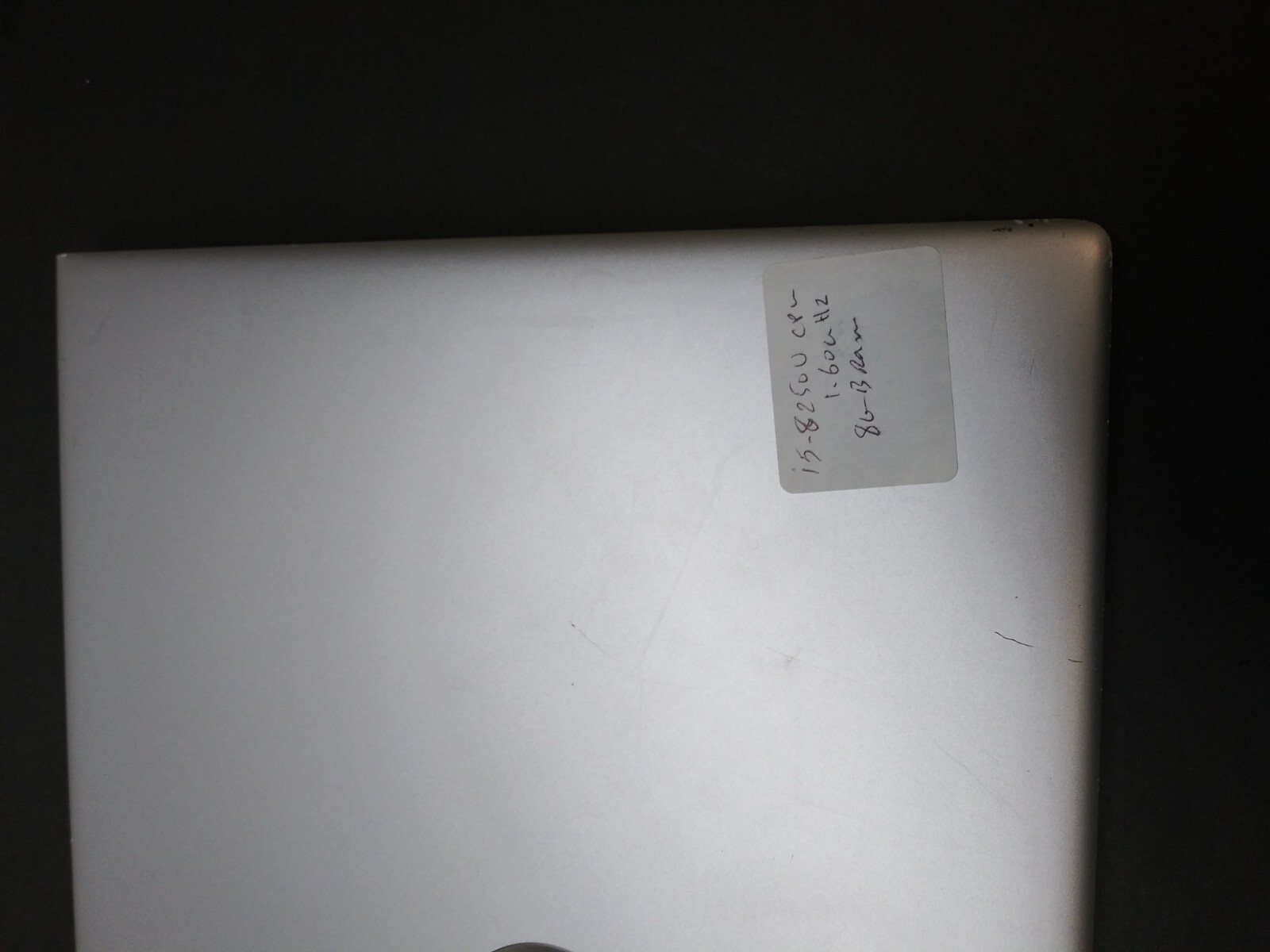 hp probook 650 g4 15.6″ | i5-8250U@1.6GHZ | 8GB RAM | NO OS/CHARGER/HDD