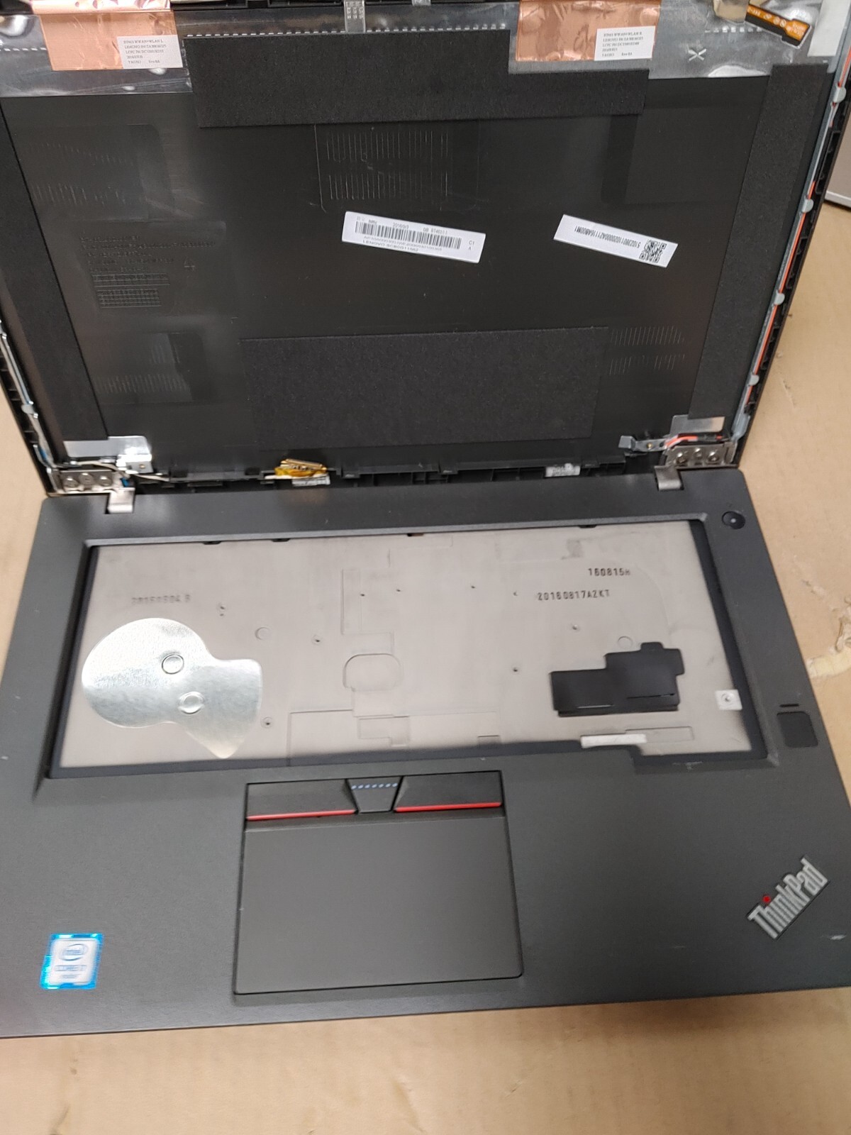Lenovo ThinkPad Core i7-6700HQ@ 2.60GHz, NO RAM ,NO HD ( Selling Motherboard)