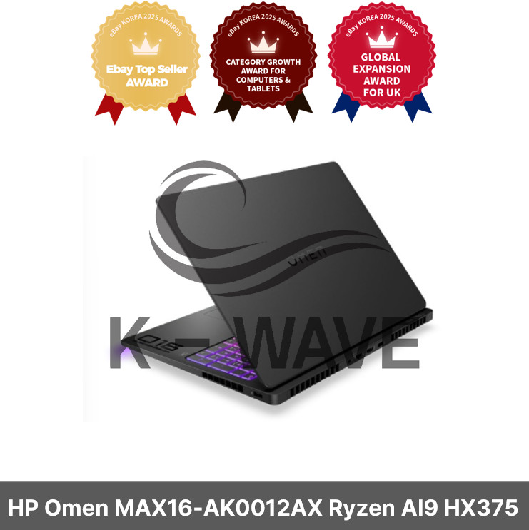 [HP] Omen MAX 16-AK0012AX Ryzen AI 9 HX 375 (32GB/1TB/RTX5080/Win11Home)