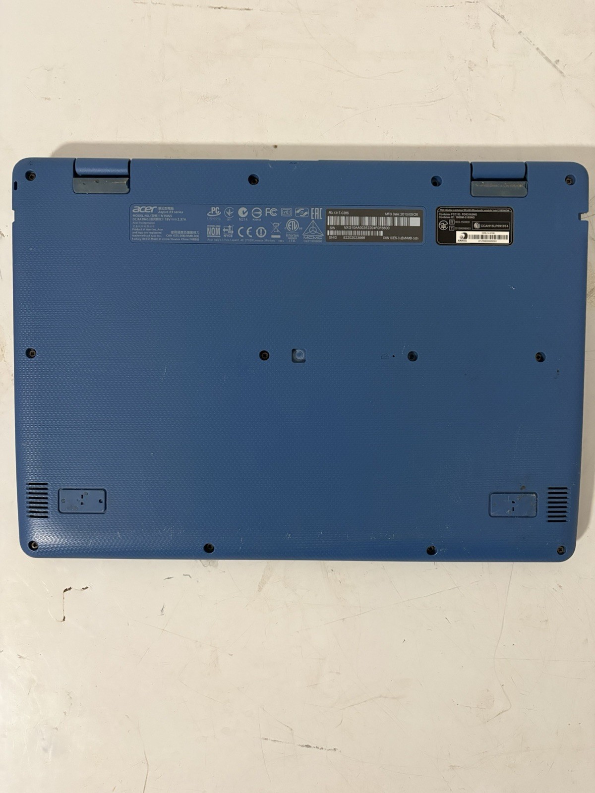 Acer Aspire R3 N15W5 for Parts (No Hard Drive)