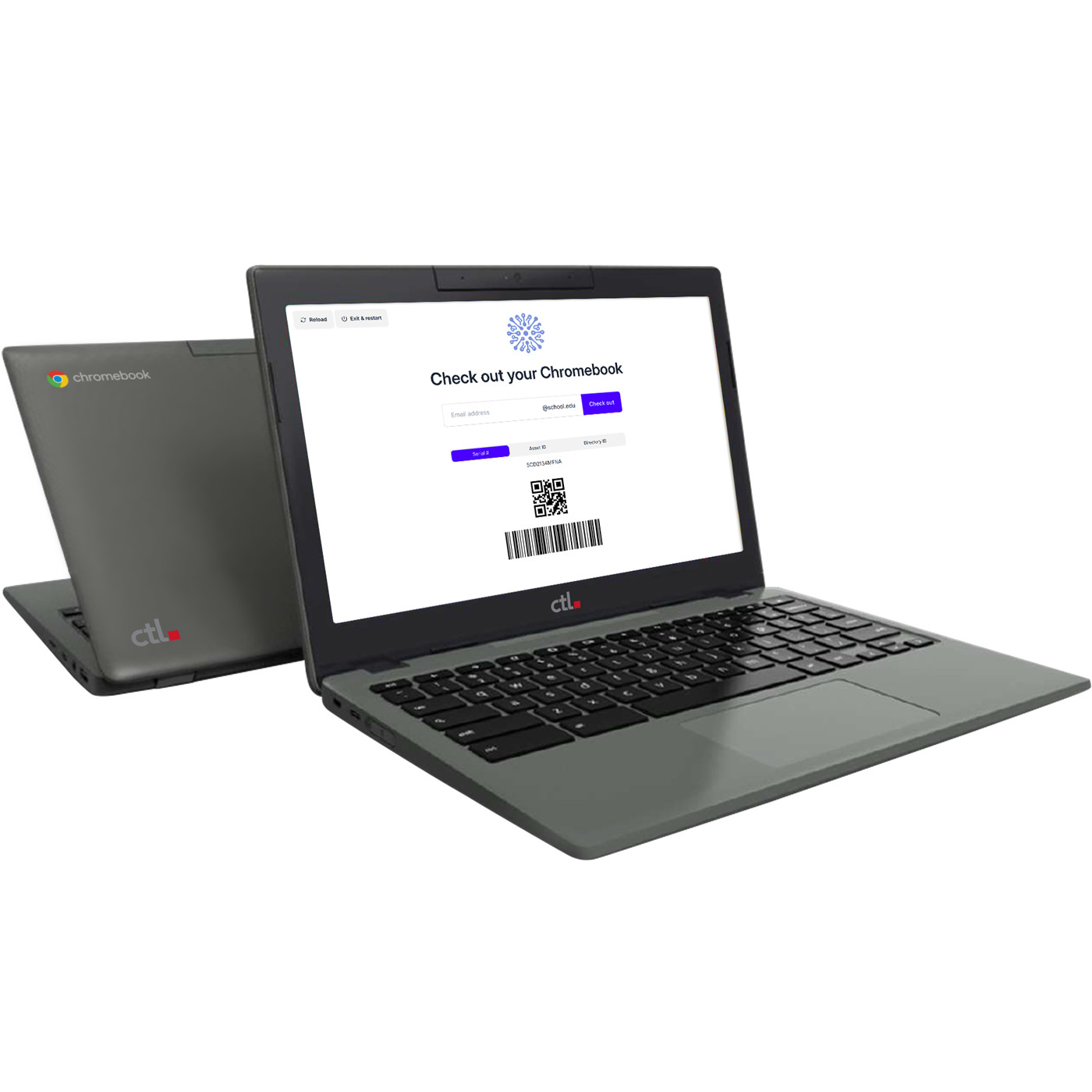 CTL Chromebook 11 NL72T 2n1 4GB-64GB Gray Good