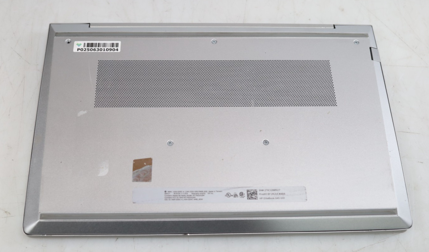 HP EliteBook 645 G10 14″ AMD Ryzen 5 PRO-7530U 8GB DDR4 No BATT HDD COA OS