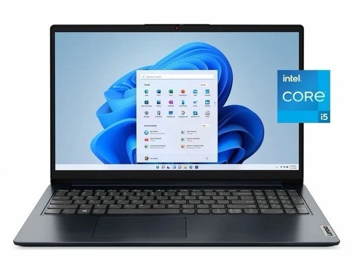 🔥 New Lenovo Ideapad 1i 15.6″ FHD Intel i5-1235U/8GB/256GB/Iris/XeWindows 11 🔥