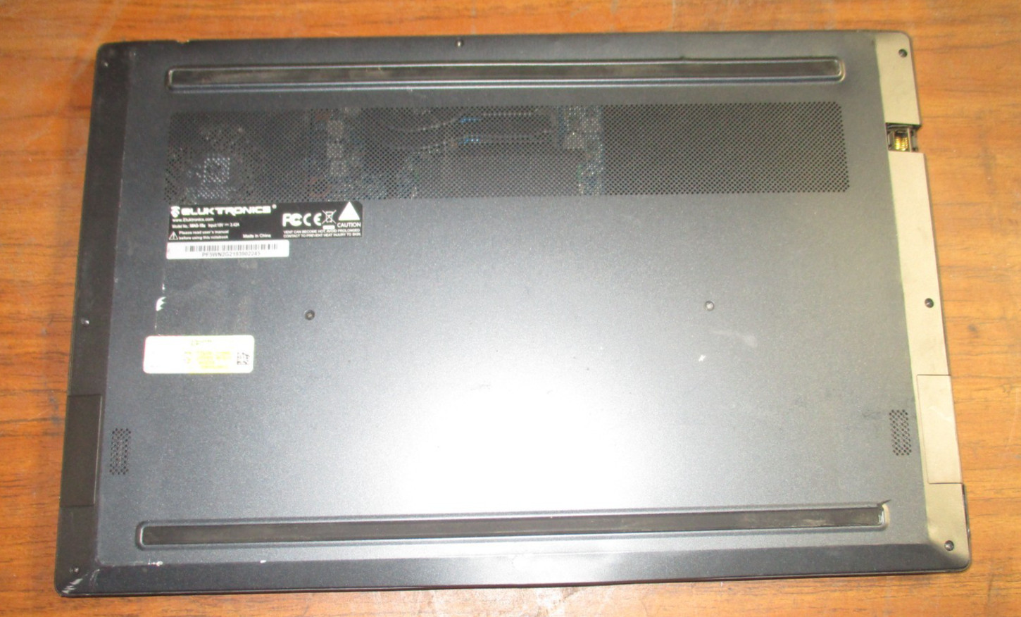 Eluktronics Mag-15U Intel i7 8GB RAM 256GB SSD Gaming Laptop| No Adapter