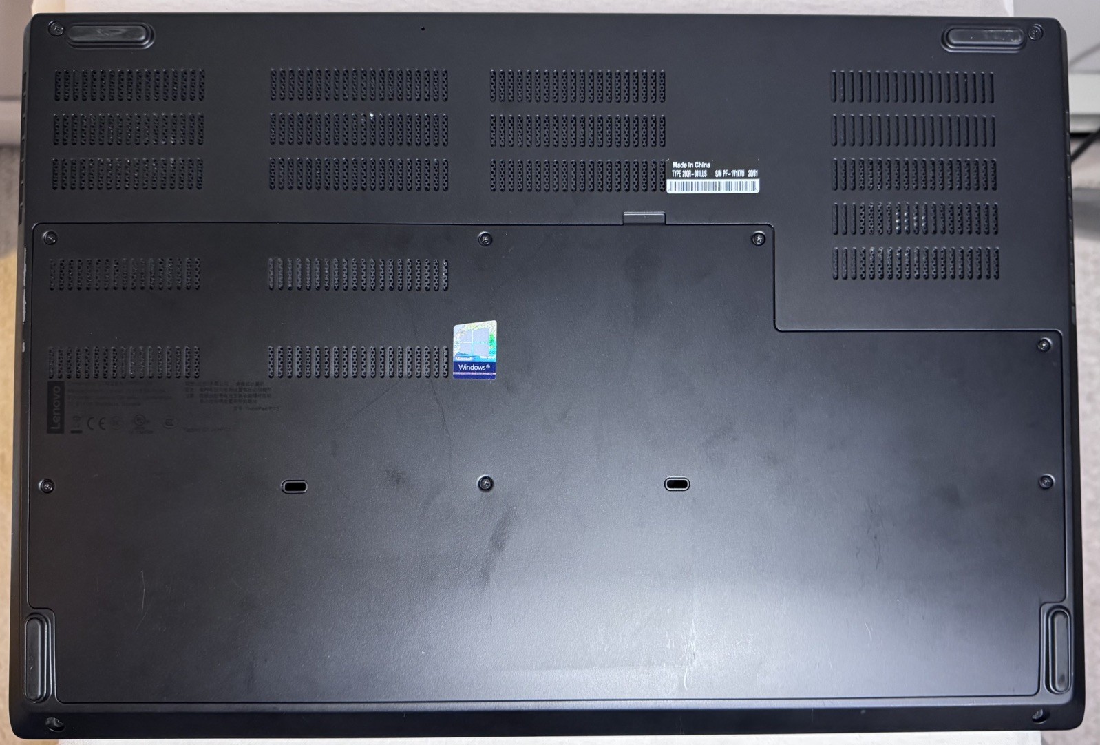 LENOVO ThinkPad P73 i7 | 48GB RAM | 1.5TB SSD | WIN11P | NVIDIA QUADRO P620