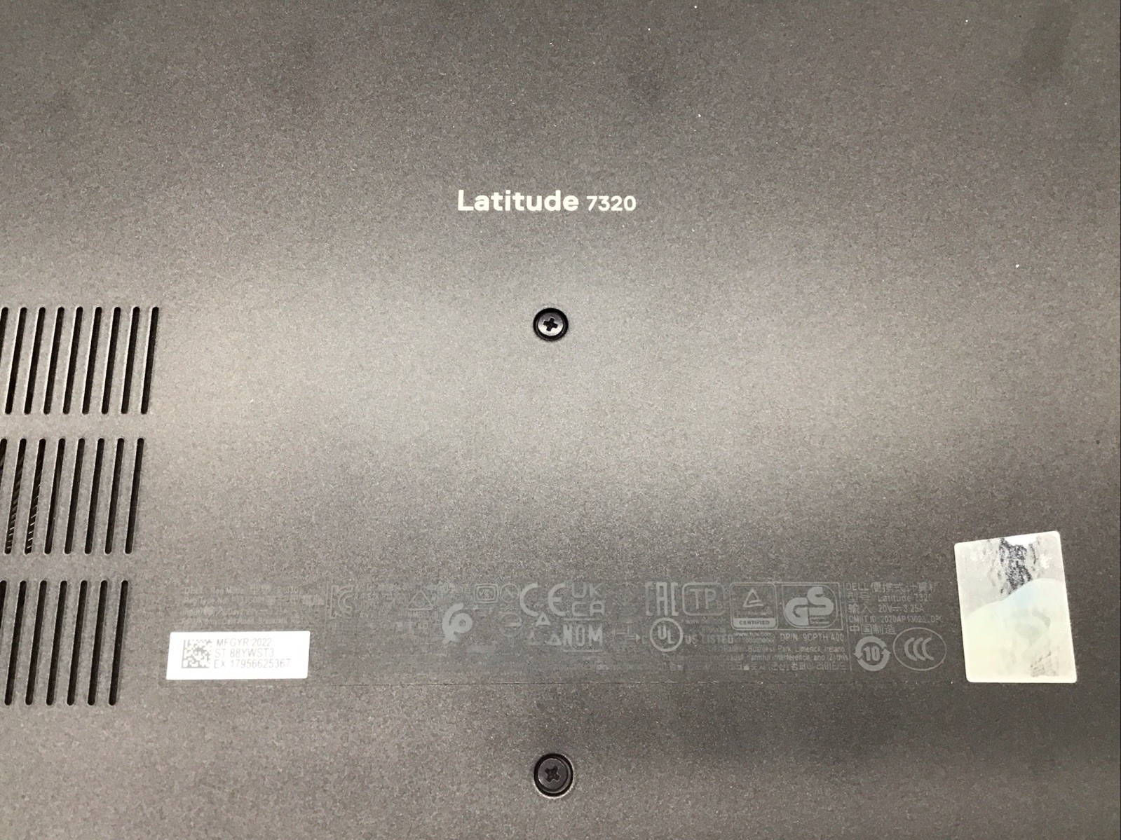 Dell Latitude 7320 13.3″ Laptop i5-1145G7 16GB RAM 256GB SSD Windows 11 Pro Used