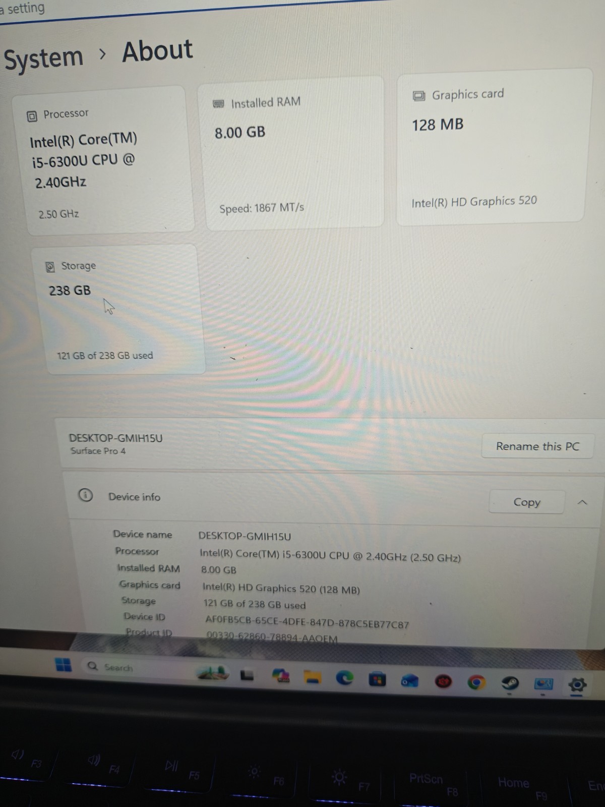 Microsoft Surface Pro 4 12.3″ Touch i5-6300U 8GB 238GB SSD Silver Read Details