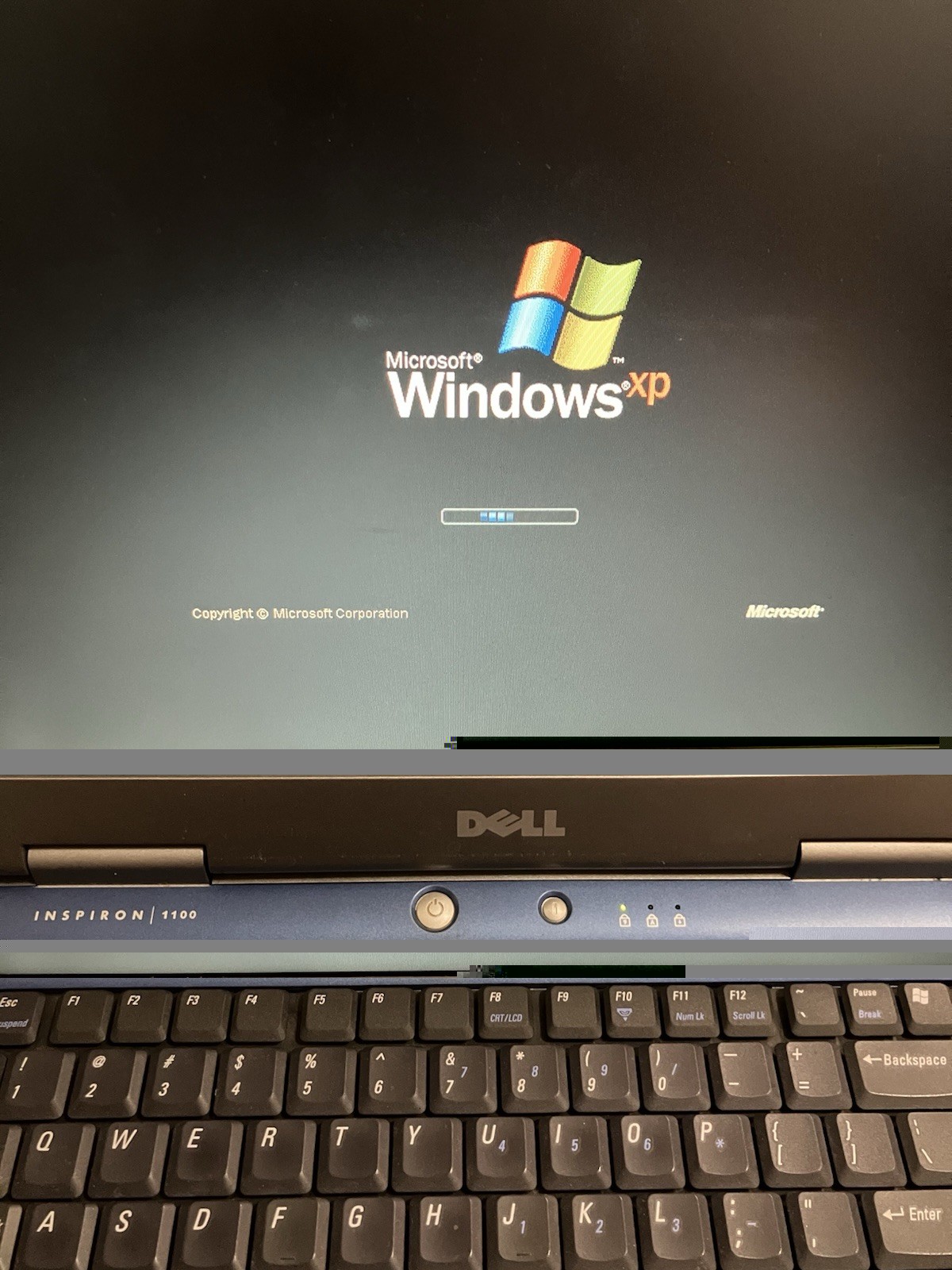 Dell Inspiron 1100 Windows XP Vintage Laptop