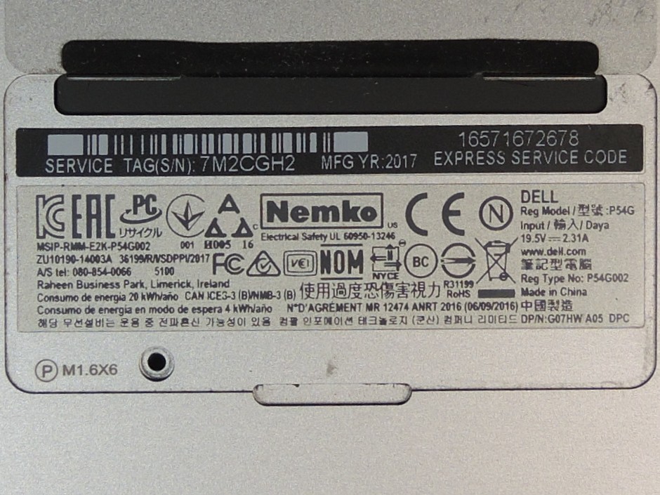 Dell XPS 13 9360 Laptop – DEAD | NON-FUNCTIONAL | FOR PARTS ONLY