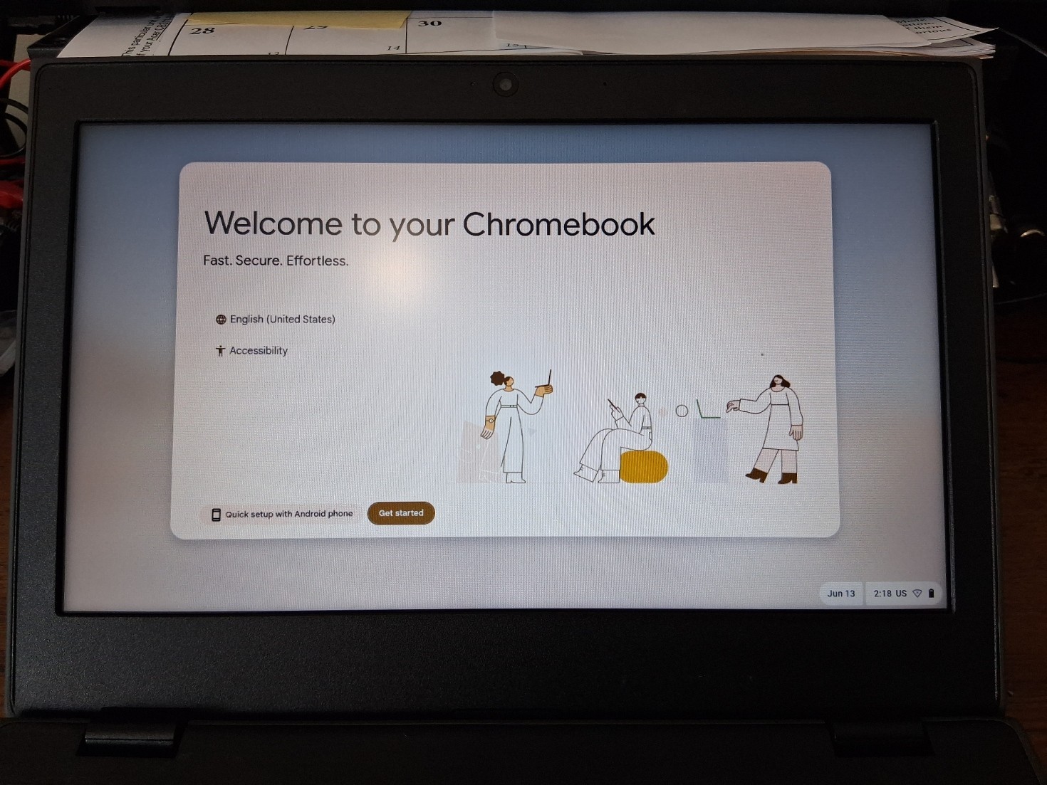 Lenovo Chromebook 100E Gen 2 MTK 4G ram 32G eMMC storage 11.6″ #177009