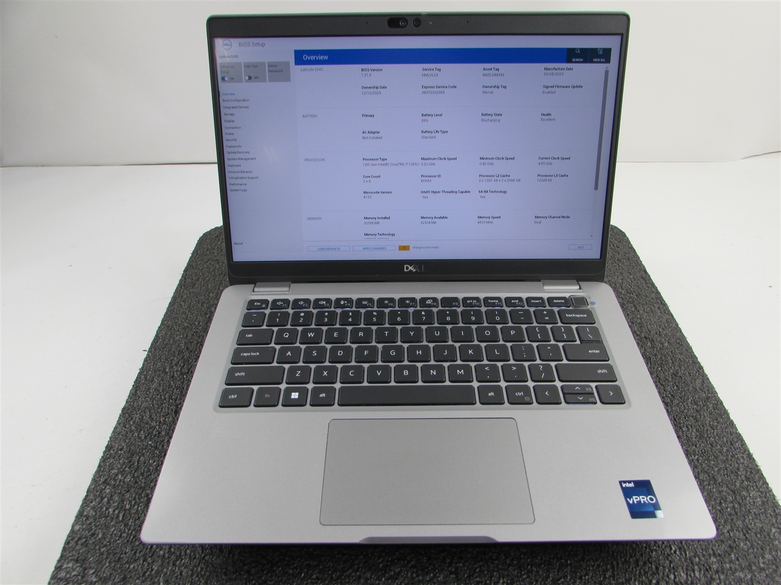 DELL LATITUDE 5340 1920X1080 FHD CORE I5-1345U 512GB SSD 32GB RAM NO O.S