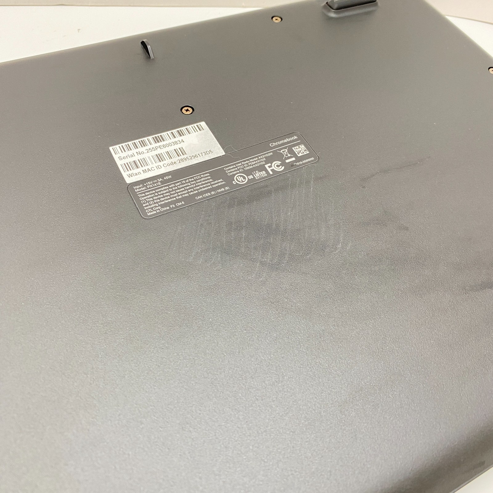 CTL Chromebook PX141E – 14″ 8GB RAM 64GB SSD – Black – Very Good Condition