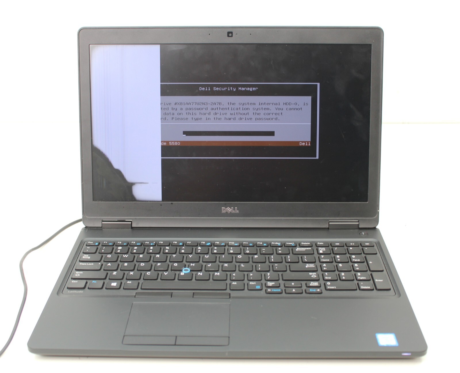 Dell Latitude 5580 i5 15.6″ Laptop No OS, HDD, or Charger #1o-49 See Notes