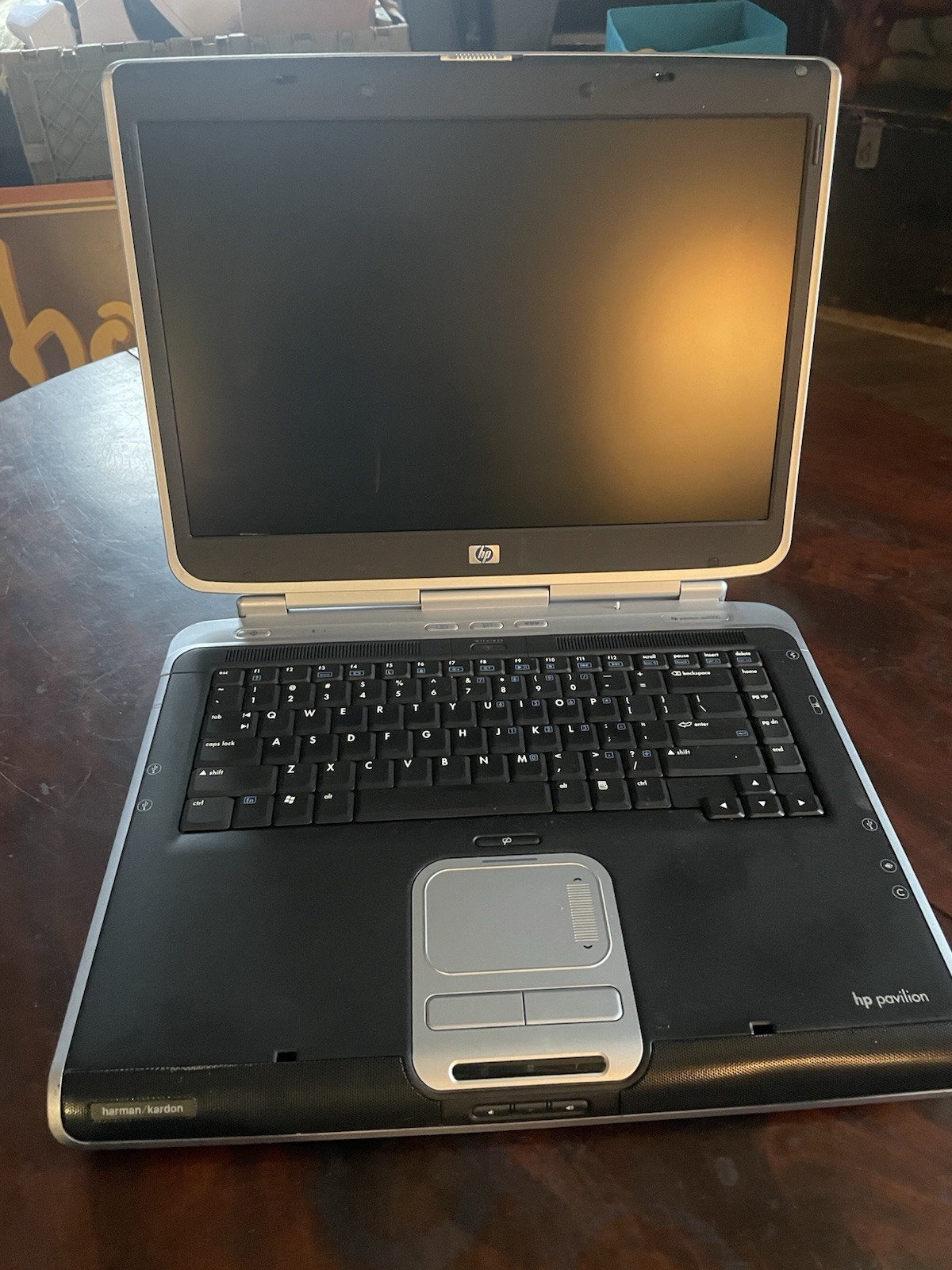 HP Pavillion ZV5000 Laptop UNTESTED- No Charger! Looks Good & Complete
