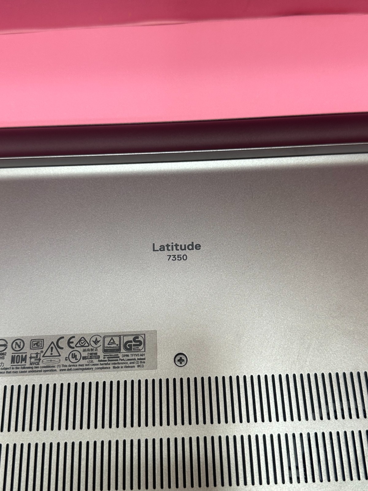 Dell latitude 7350 13.3″ Core Ultra 7 1.7GHz 32GB RAM 500GB SSD