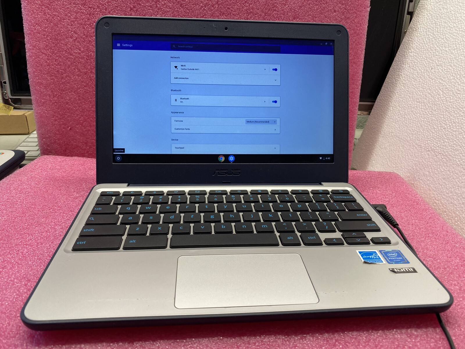 Asus Chromebook C202SA 11.6″ N3060 1.6GHz 4GB RAM 16GB SSD Chrome OS