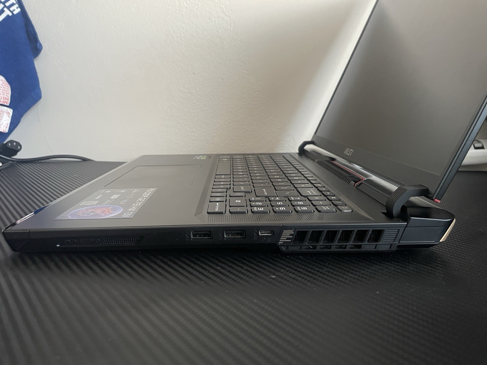 MSI Gaming Laptop In Great Condition. 32GB RAM,2TB SSD, RTX 4070, 17.3” Display