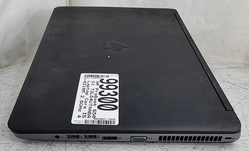 HP ProBook 650 G1 T3L54UT#ABA Laptop Core I5-4210M 2.6GHz 4GB 500GB SEE NOTES