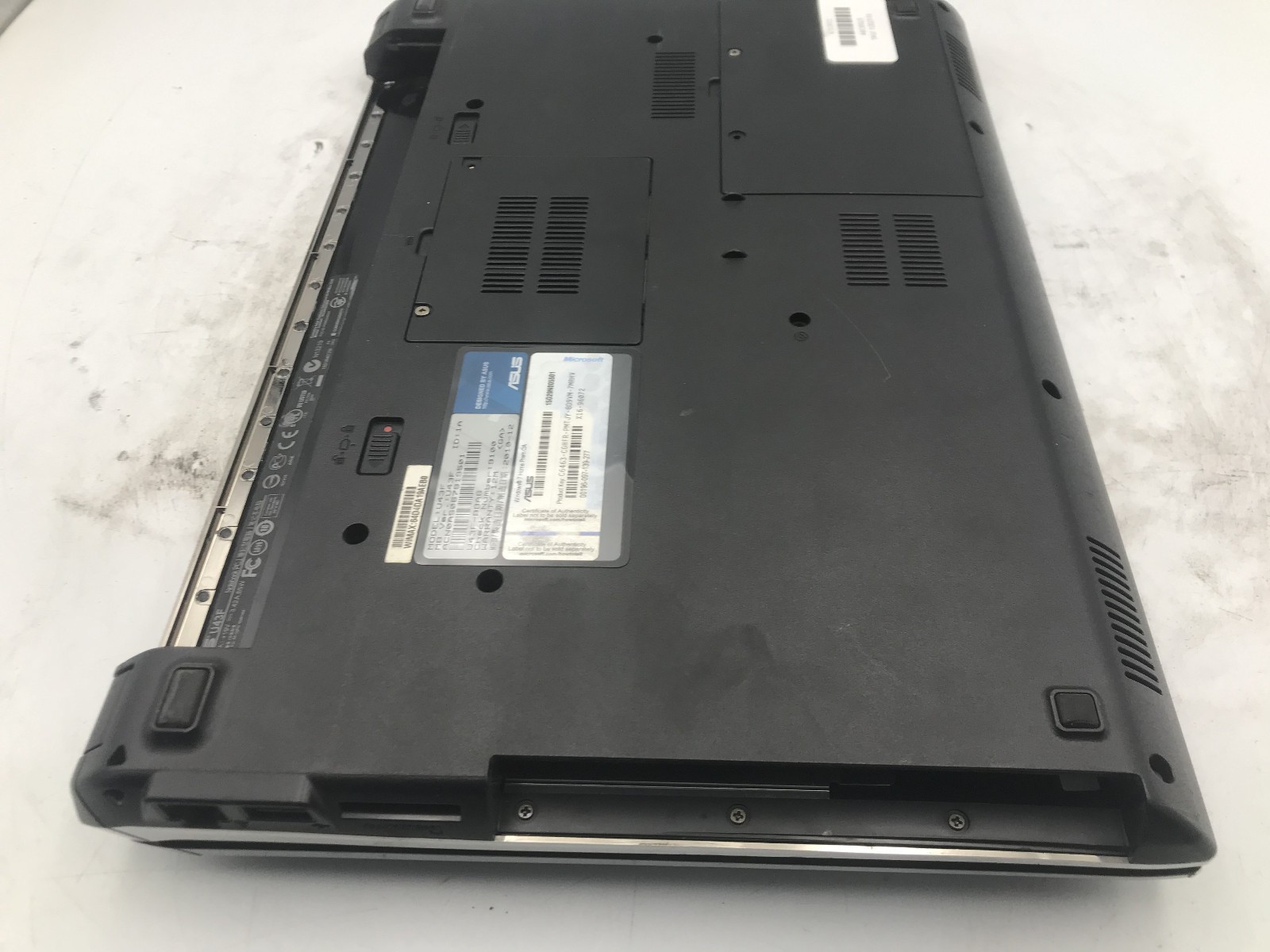 ASUS U43F BBA6 LAPTOP – FOR PARTS/BIOS LOCK – INTEL I5 1ST GEN – NO RAM -READ-BB