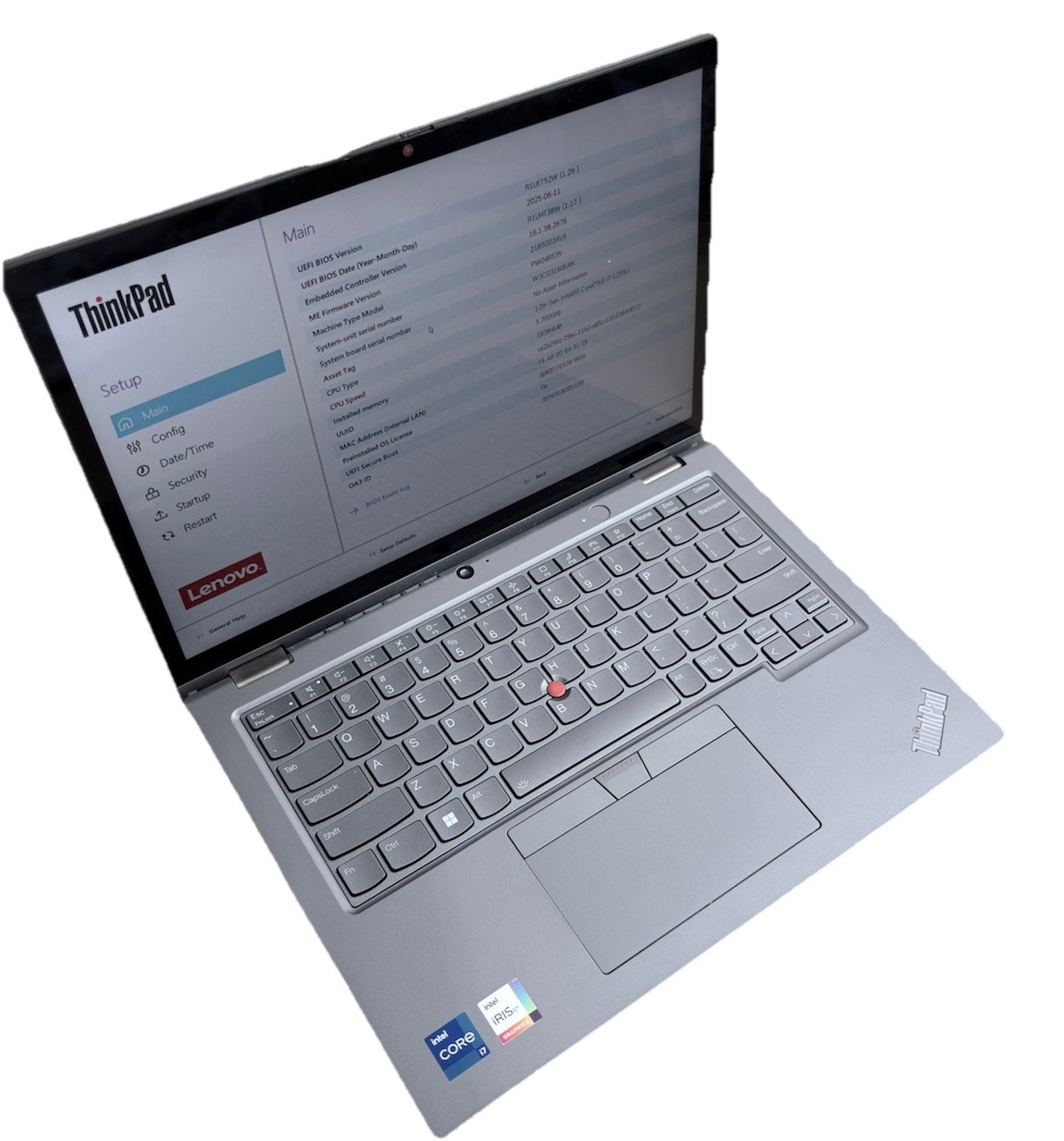 Lenovo ThinkPad L13 Yoga Gen 3 i7-1255U 1.7GHz 16GB RAM NO SSD READ! #205