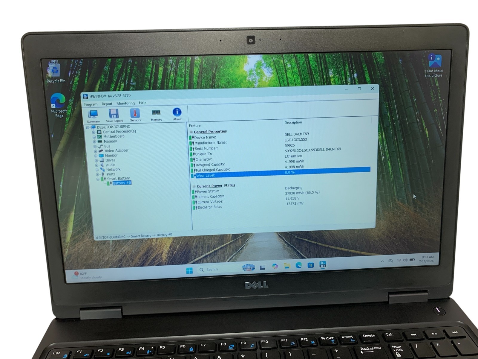 Dell Latitude 5580 15.6″ Laptop Intel Core i5-7300U 16GB RAM 1TB NVMe SSD Win11P