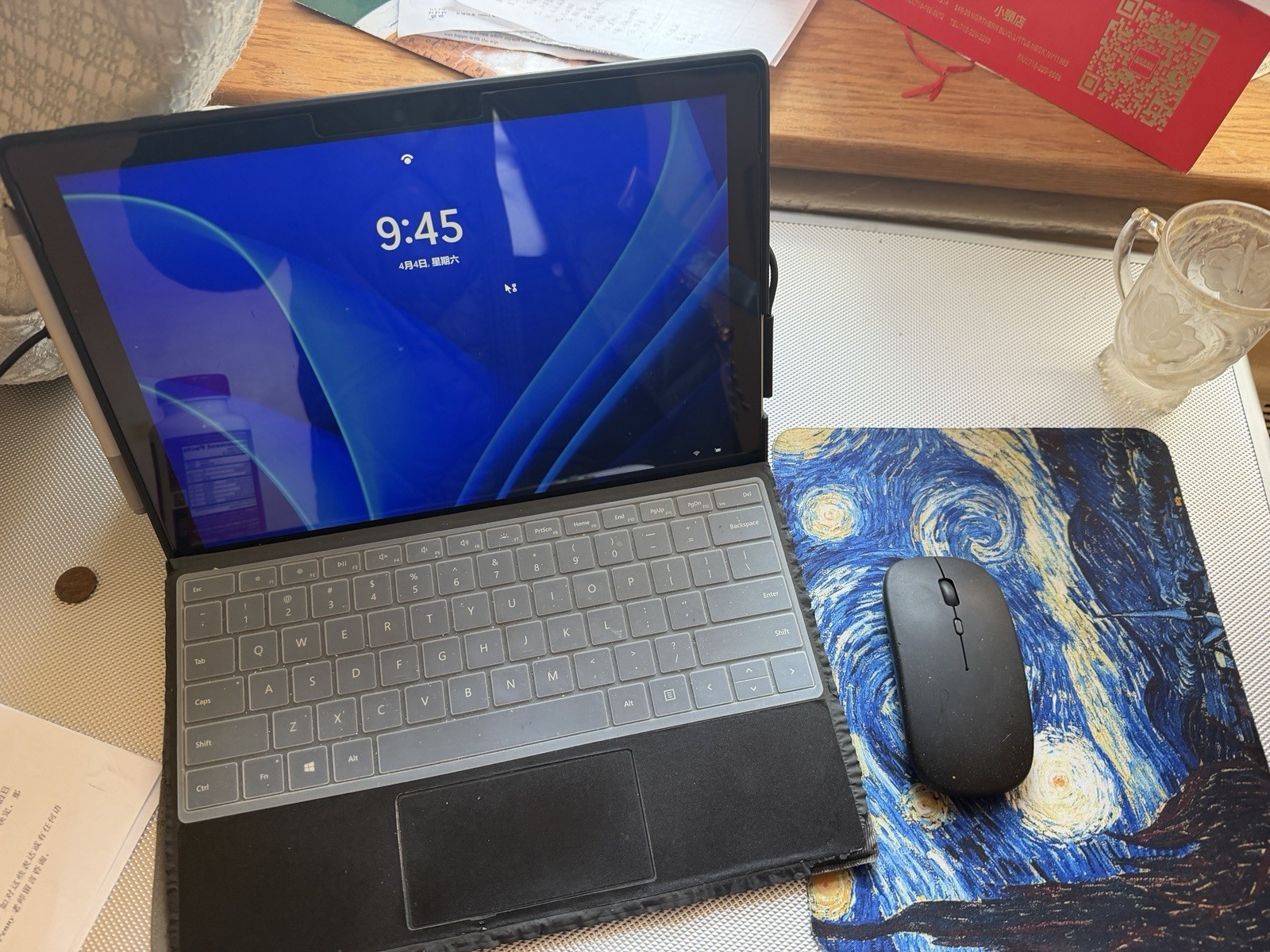 Microsoft Surface Pro 7 With All Accessories ( Keyboard,pen, Mouse And Cases)