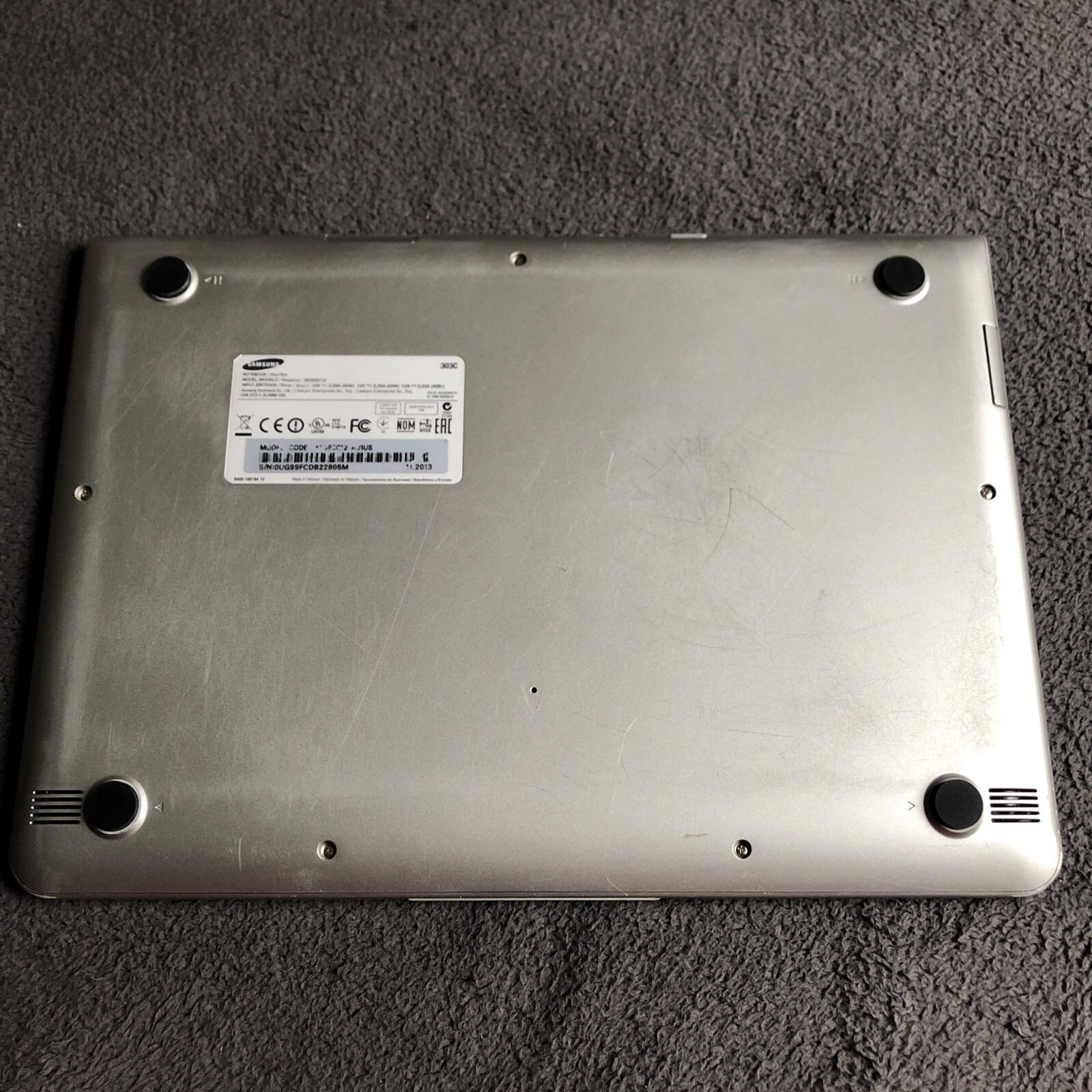 Samsung Chromebook 303C XE303C12 Notebook Exynos 5 2GB RAM+16GB SSD – WORKS