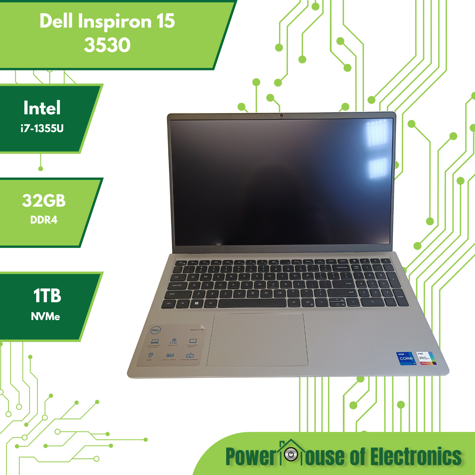 Dell Inspiron 15 3530 | i7-1355U | 32GB DDR4 | 1TB NVMe | Win11 Pro