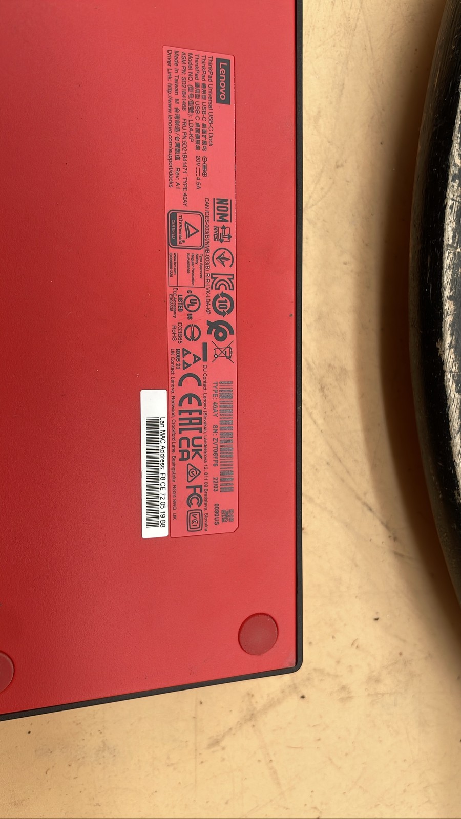Lenovo ThinkPad W540 15.6″ Intel Core No HDD w/ LDA-KP Docking Station