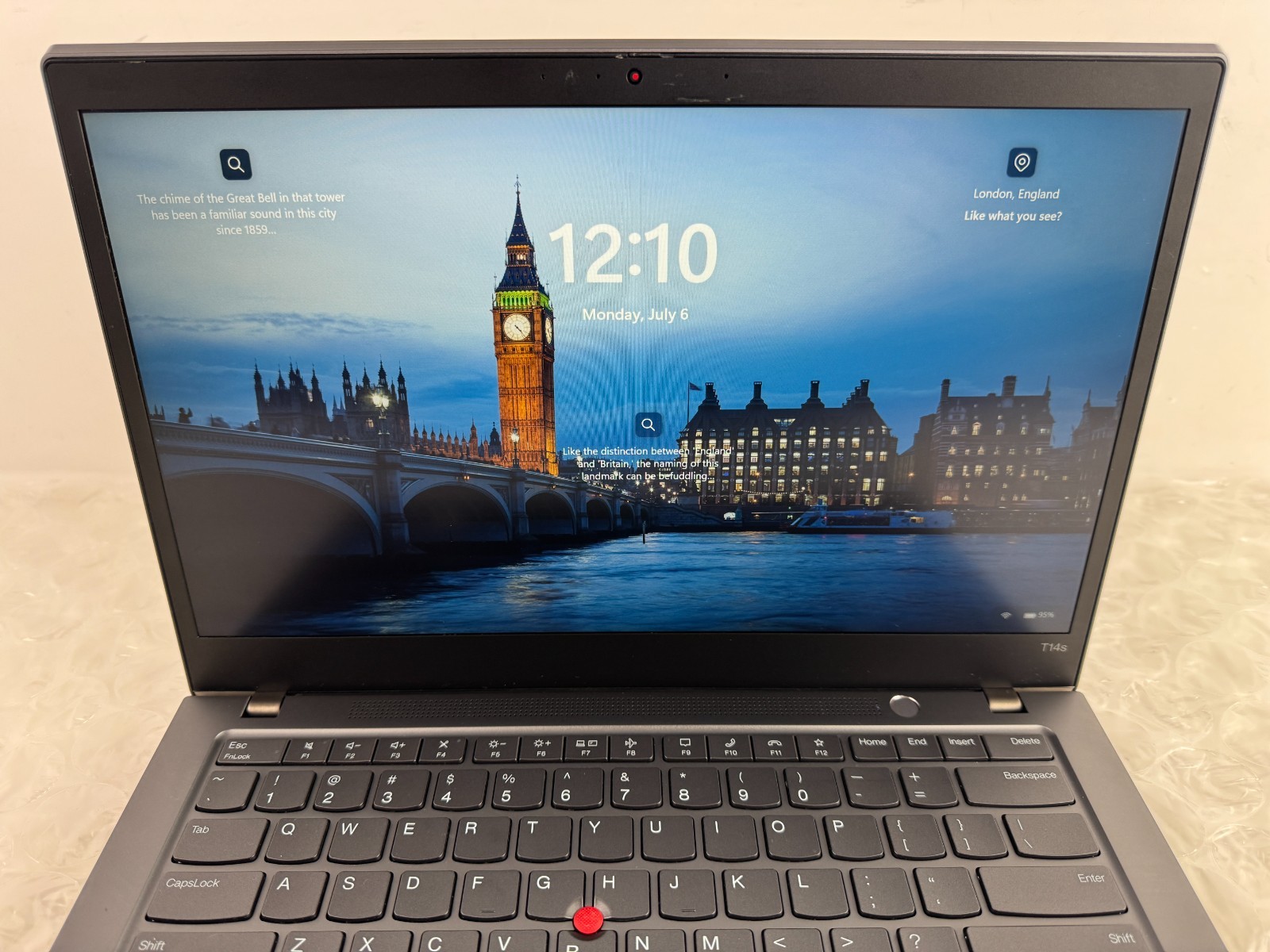 Lenovo ThinkPad T14s Gen 2 i7-1185G7 16GB 256GB SSD 14″ FHD Win 11 Pro