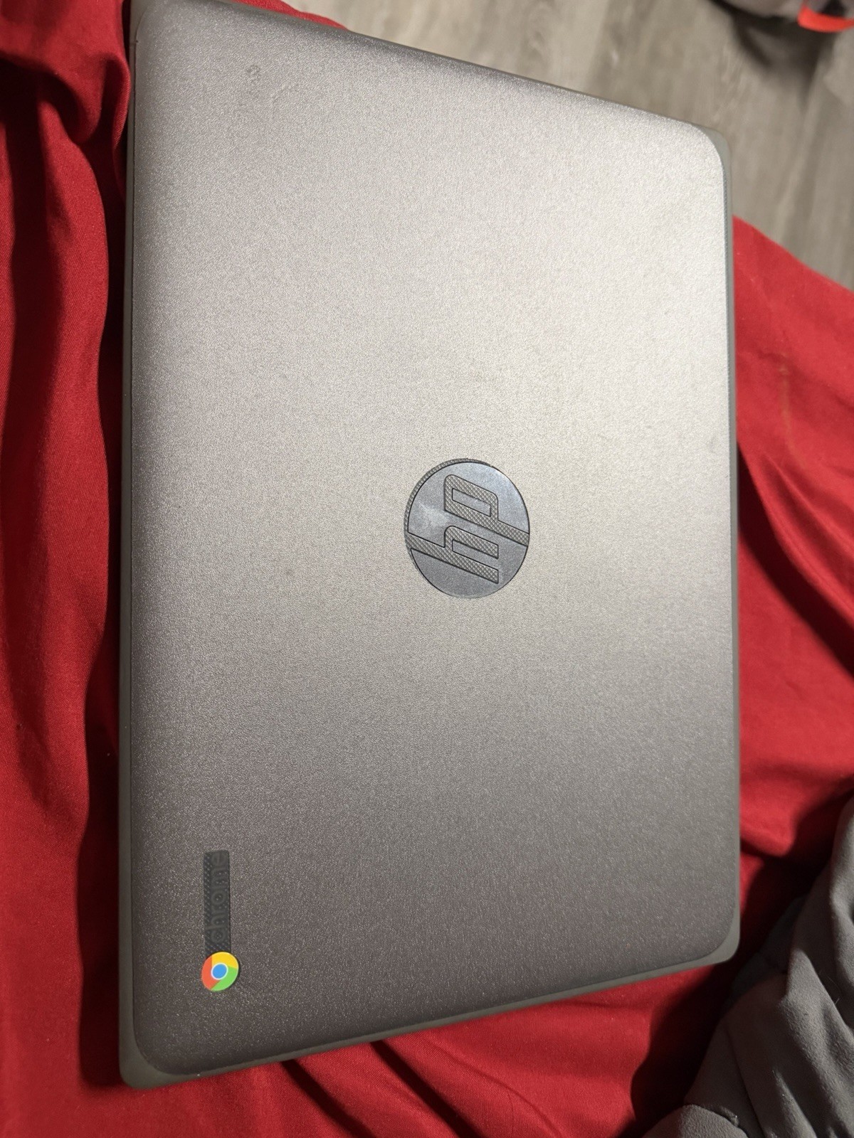 HP Chromebook 14 in Gray Laptop Intel Chrome OS Built-in Webcam