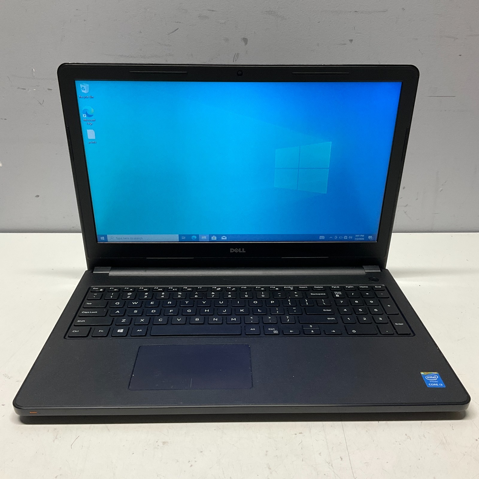 Dell Inspiron 3558 Laptop 15.6″ Intel Core i3 5005U 6GB 250GB SSD Windows 10 Pro