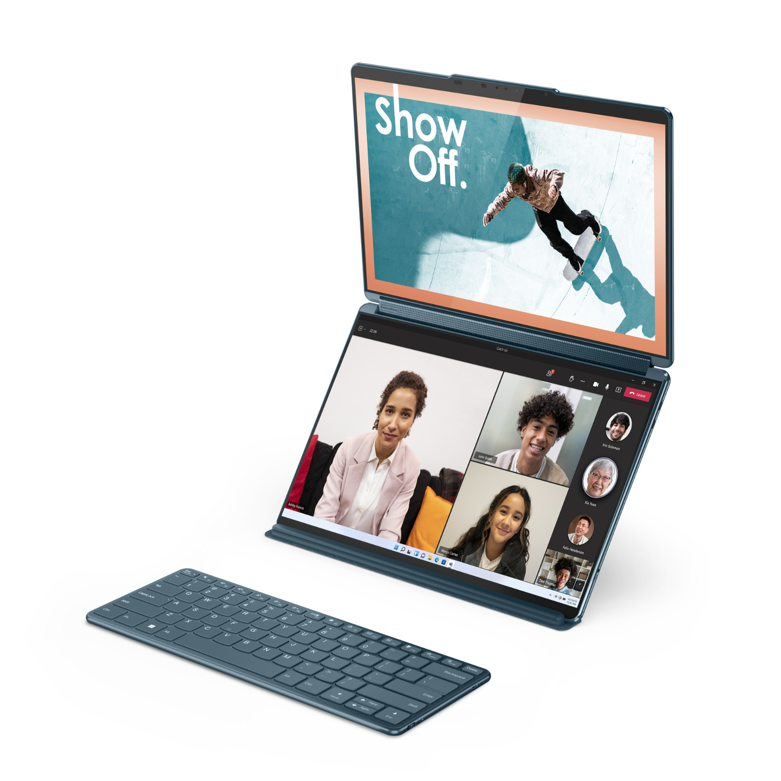 WOW LENOVO YOGA BOOK 9i 2x DUAL DISPLAY TOUCH i7 16GB 1TB PEN GAR ITALY SWITZERLAND