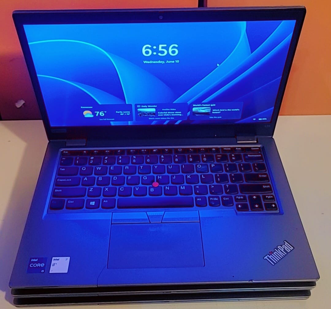 Lot of 3 Lenovo ThinkPad L13 Gen 2 13″ i5-1135G7 8GB 256GB SSD WIN 11P O365