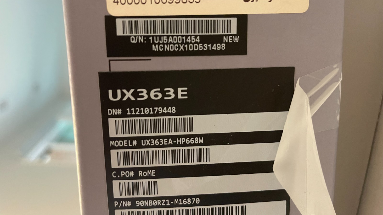 ASUS ZenBook Flip 13 UX363 (i7-1065G7 / 16GB / 1TB NVMe) – FOR PARTS
