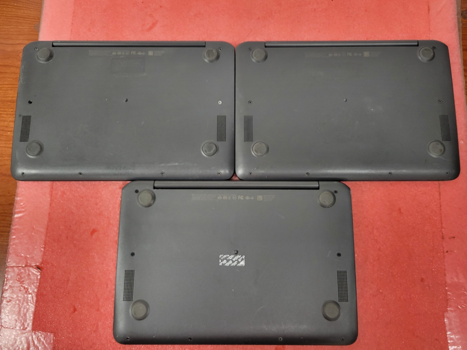 3x HP Chromebook 11 G6 EE 4GB RAM 16GB SSD 3NU57UT#ABA | LP528