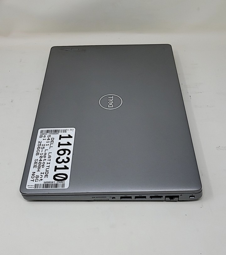 DELL LATITUDE 5411 Laptop Intel I5-10400H 8GB 256GB SEE NOTES