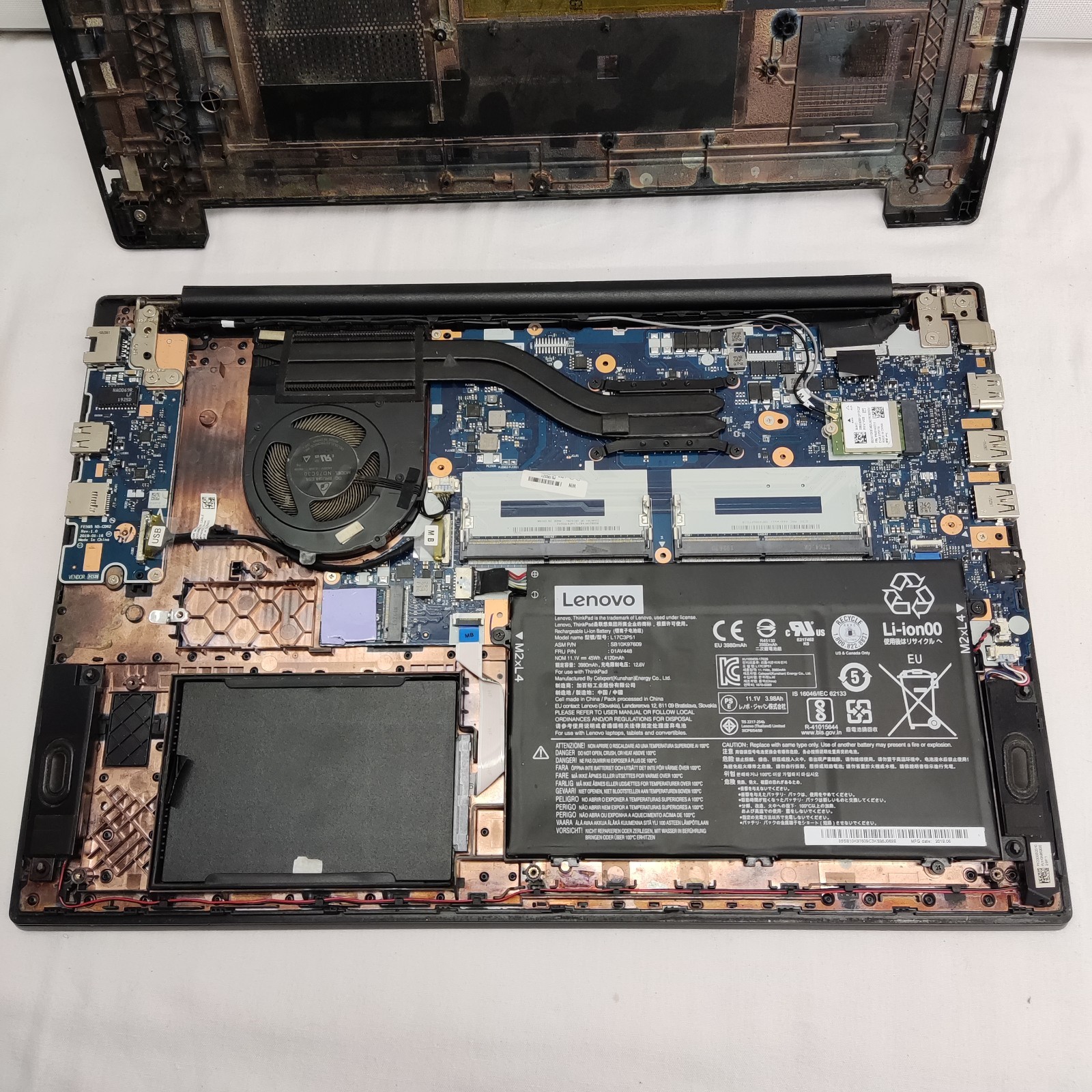 LENOVO THINKPAD E595 AMD RYZEN 7 COMPUTER LAPTOP MISSING PARTS SPARE & REPAIR