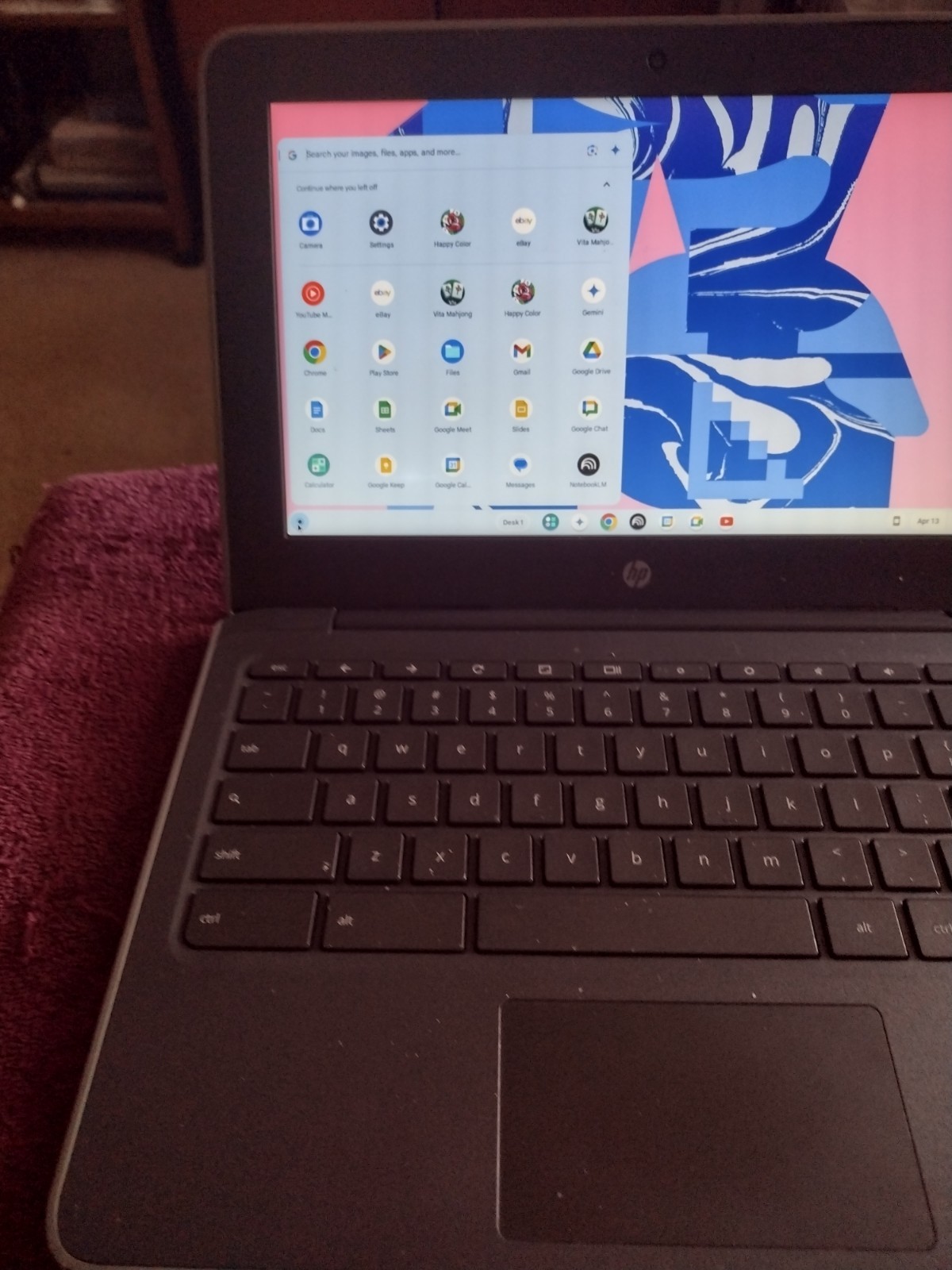 HP Chromebook 11 G7 EE 11.6″ HD N4000 4GB 16GB. works good NICE CLEAN UP TO DATE