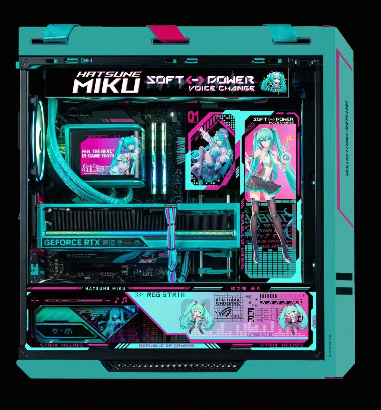 ROG x Hatsune Miku Limited Edition PC RTX 5080 China Exclusive Preorder