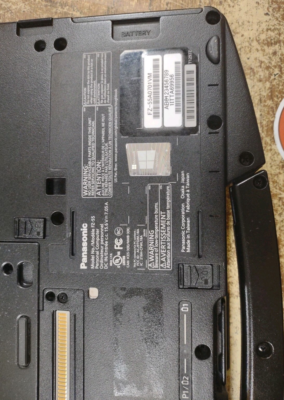 Panasonic Toughbook FZ-55 14″ W/ i5-8365U 16GB, 256GB. NON Touch!