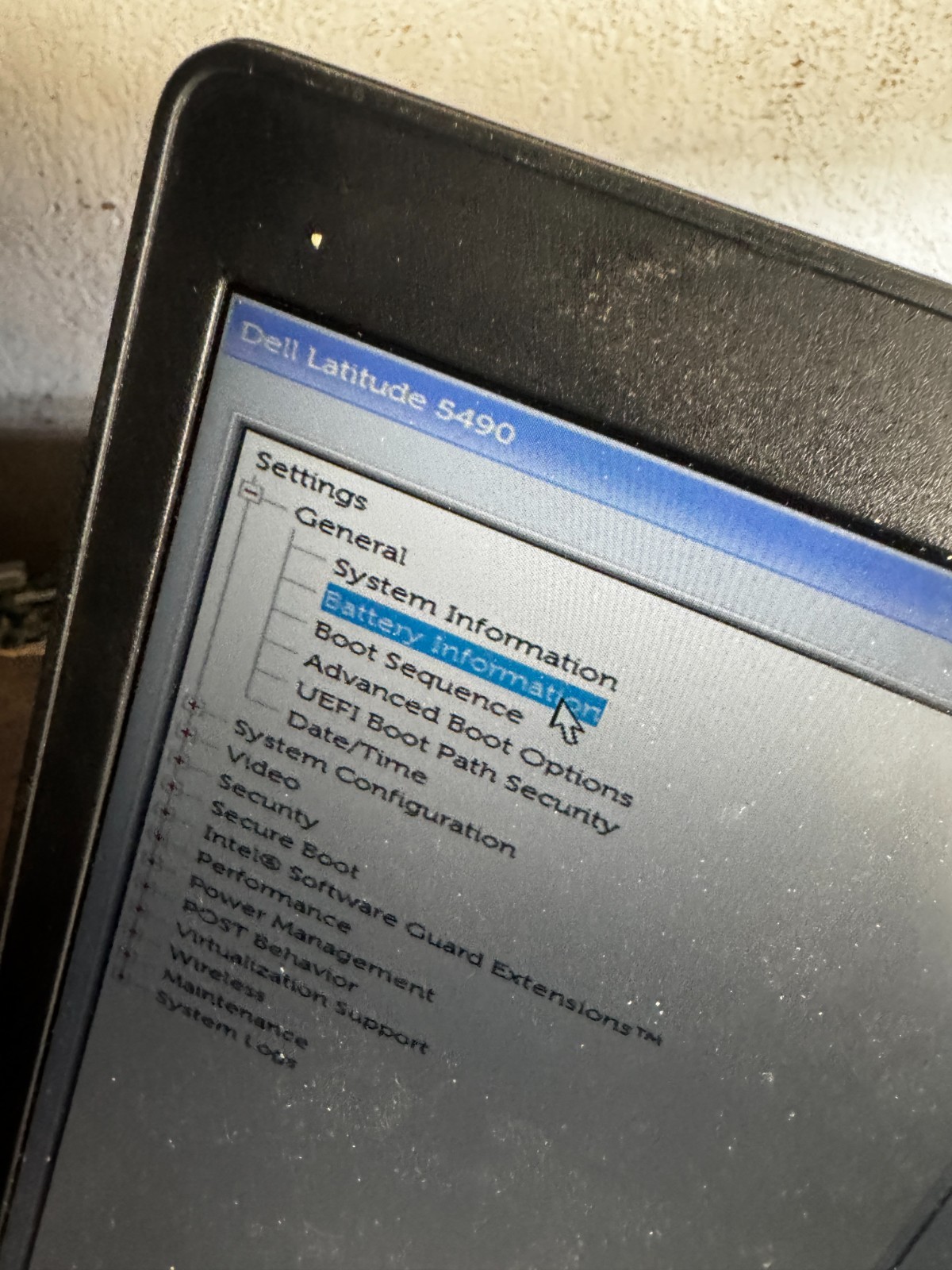 DELL LATITUDE 5490 Laptop w/ Intel Core i5-8350U 8GB RAM Repair #5919