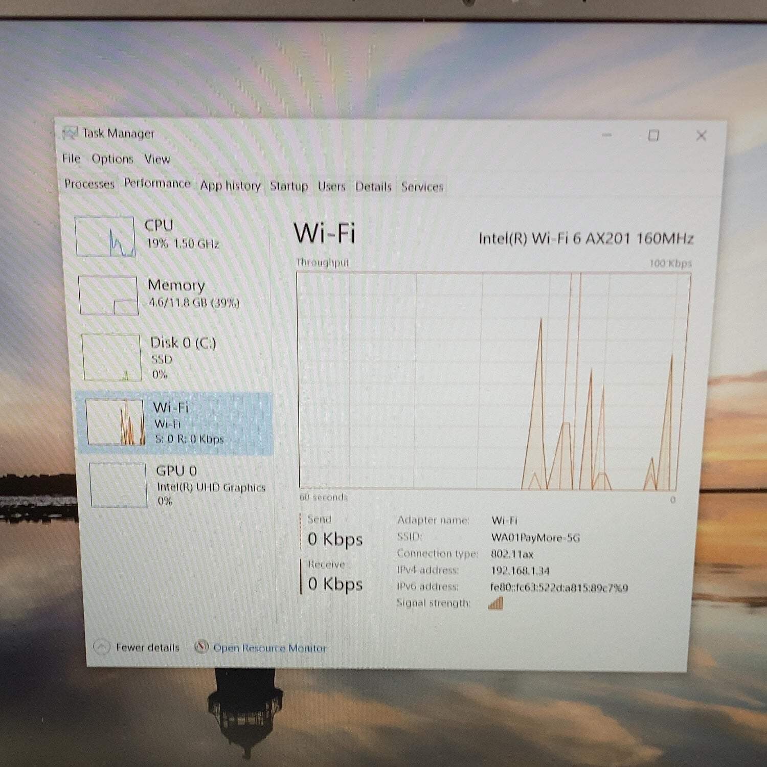 Dell Inspiron 5501 15″ i5-1035G1 1.0GHz 12GB RAM 256GB SSD
